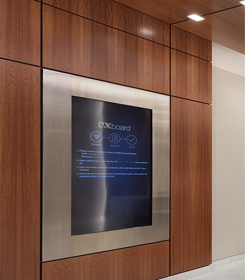 The Medical Pavilion at National Harbor Building Features Left Side View of the Lobby
