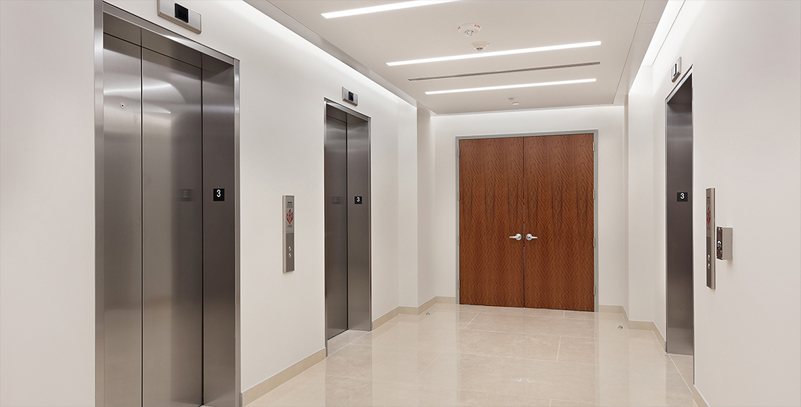 The Medical Pavilion At National Harbor Building Features High Speed Elevators